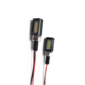 Ip68 LED Bulb License Plate Lights for Cars and Motorcycles 12V 24V White Warm High Performance Long Service Life