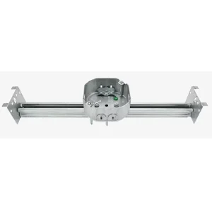 Iron Ceiling Fan Bracket for Fans and Light Fixtures Adjustable Easy Installation Indoor Use 1 Pack