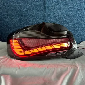 J ONE GTS Dragon Scale Tail Lights for BMW 2 Series M2C F22 F23 F87 Plug and Play Rear Lights Red Black