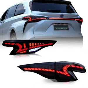 JC Turn Signal Start Dynamic Modification tail Light for Toyota Sienna