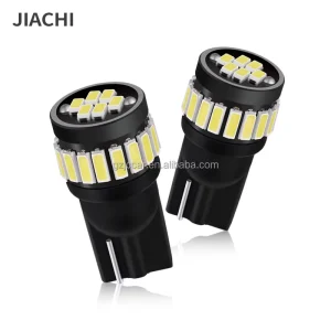 JIACHI Auto Light Bulbs White 12v 24v 194 168 2.44W Canbus T10 High Brightness Plug-and-Play Led Lamps Car Interior Dome Light