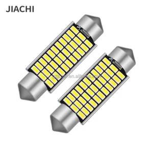 JIACHI C5W LED Canbus Error Free 39mm 30SMD 3014 Bulbs Car Interior License Plate LED Bulb White 6000K 6500K 12V 2.8W
