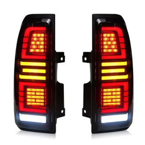 JOP4X4 Rear LED Tail Light Assembly for Land Cruiser Prado 3400 FJ90 LC90 LC95 Modified Taillights Brake Parking