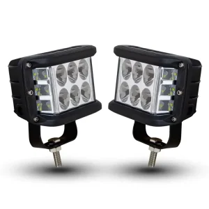 JR-36W Dual Color LED Replacement Working Lights for Car 36W 9-36V OE 3030