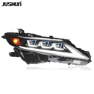 JUSHUN LED Projetor Headlight for Toyota Camry Daytime Running Light Turn signal Headlight Assembly