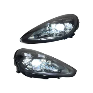 JY LED Headlight Assemblies Plug and Play 12V 6000K for 958.1 958.2