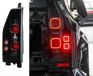 Defender High-quality 12V LED Warning Tail Lamp Car Exterior Accessories for Retrofit ABS Taillight for Jetour Traveler T2