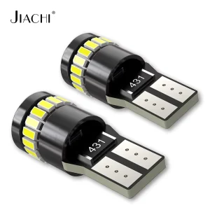 JiaChi Factory Super Bright Canbus LED Light Bulbs License Plate Side Marker Door Lamp 12V 501 194 for Auto Car Fog Light