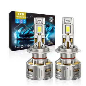 K6 150W 6000K LED Car Headlight 12V H4 H7 Bulb Universal Replacement
