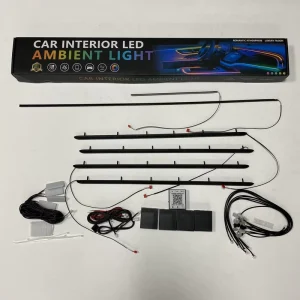 K6 Car Interior Starry Sky Ambient Light Waterfall Moving LED Atmosphere Light Style