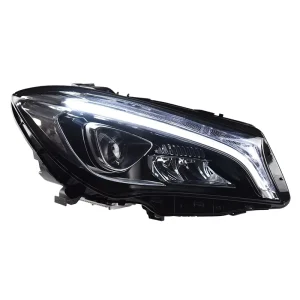 KGKB Car Lamps for Benz CLA 220 260 45 W117 C117 Auto Headlights Assembly Upgrade LED Projector Lens Tool Accessories