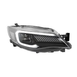 KGKB Car Light for Subaru Impreza WRX Auto Headlight Assembly Upgrade LED Projector Lens Plug and Play Accessories