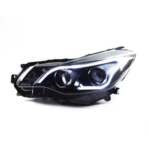 KGKB Car Light for Subaru Impreza XV Auto Headlight Assembly Upgrade LED Projector Lens Plug and Play Accessories