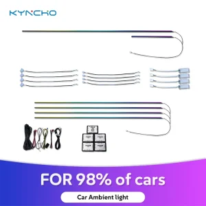 KYNCHO 18 in 1 LED Light Factory Direct Upgrade Car Ambient Light Symphony Auto Interior Automotive Interior Lighting