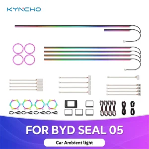 KYNCHO for BYD Seal 05 Car Interior LED Auto Interior Lighting Car Ambient Light Symphony Smart Automotive Ambient Lighting