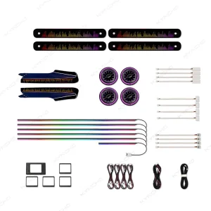 KYNCHO for Mahindra Thar Car Ambient Light LED Lamps Auto Interior Lighting Serving Interior LED Automotive Ambient Lighting