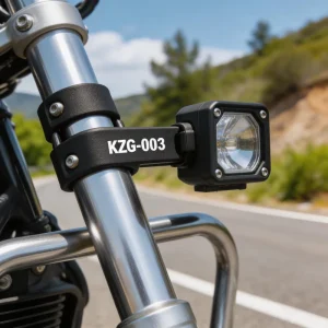 KZG-003 Modified Motorcycle Accessories Headlights Spotlights Pipe Clamps Brackets Plastic Extension Brackets