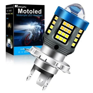 Kaidengzhe Highlight Motorcycle BA20D H6 H4 Led Head Lights for Motorcycle Led Headlight Yellow White