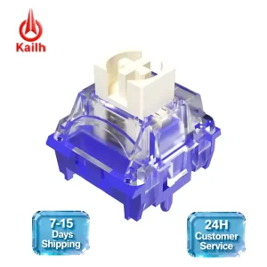 Kailh Star Magnetic Switch Hall Effect Linear 35gf 3.5mm Travel 100M Cycles IP54 RGB Transparent for Esport Gaming Keyboard DIY