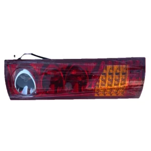 Kinglong Red Dragon Auto Exterior Lighting Tail Light Rear Lamp Glass 120W