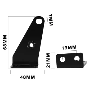 L Shape Controller Bracket Iron Black Fit Surron Light Bee X S Electric Dirt Bike Motorcycle Body Mount
