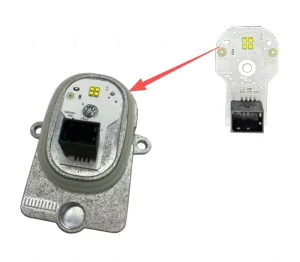 大众途观 L matrix 20 24 款大灯 LED 模块 DRL 模块 大众途观大灯配件 1420000863 5NA998478