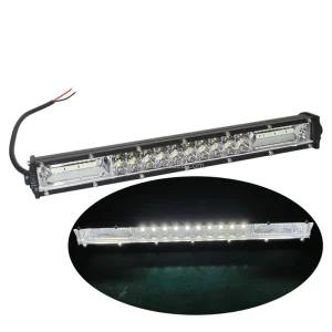 L120W 6000k Super Slim 120W LED Auxiliary Light Bar Double Rows 40LED 14inch Off-road Truck Tractor Auto Exterior Lighting
