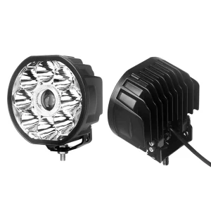 LANSEKO 9100LM 80W Driving Beam 6 Inch 8.5 Inch Auto LED Work Light for Car Off Road Truck ATV UTV