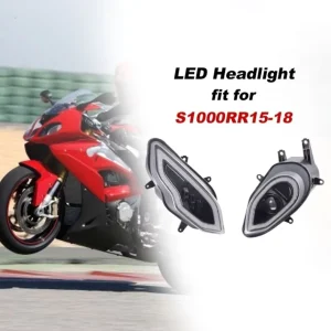 LED Angel Halo Headlight Assembly for BMW S1000RR White