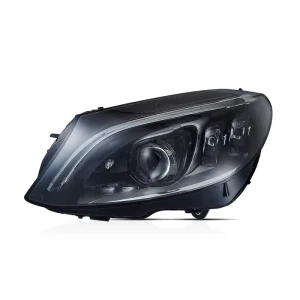 LED Auto Headlight Accessories for Benz C-Class W205 C200 C260 C300 Upgrade Projector Lens Car Lamps Assembly