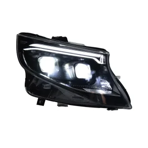 LED Auto Headlight Assembly for Vito W447 V260 V300 Front Lamps Projector Lens Car Accessories