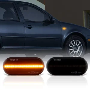 LED Blinker Light LED Dynamic Turn Signal Light Side Marker For VW Bora Golf3 Golf4 Lupo