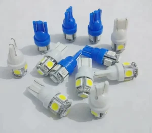 LED Bulbs Car T10 5050 5SMD W5W LED Light Bulb T10 For Indicator Light Gauge Light Profile Light License Plate Light