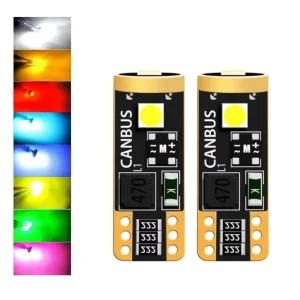 LED Canbus T10 Light Bulb 3030 3 SMD W5W T10 12V 24V No Error Auto Interior LED Bulb