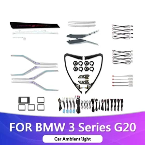 LED Car Ambient Light APP Control Music Sync 64 Color Ceiling Lamp Interior Lighting for BMW 3 Series G20