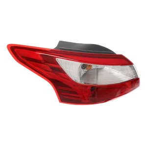 LED Car Driving Lights Rear Brake Stop Signal Inner Lamp Clear Red ABS 12V 4000LM 4000K for FOCUS
