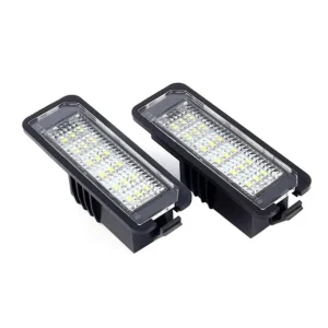 LED Car Number License Plate Lights Lamp Canbus White Auto Luces Assembly for Golf 5 Passat Touring