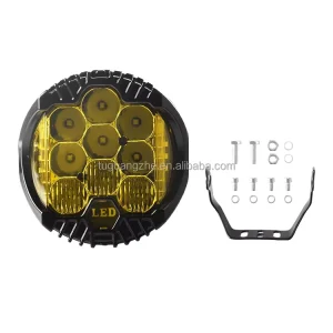 LED Car Part 45W 10-50V Work Light Spot Beam for Truck Motorcycle Offroad Universal Driving Light 5 Inch 7 Inch