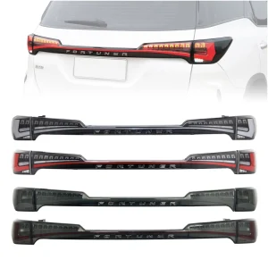 LED Car Tail Lights Rear Fog Lights Braking Warning Lights for Toyota Fortuner