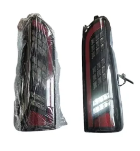 LED Car Tail Lights Red Waterproof Design Mitsubishi Sedan SUV Truck Rear Light Replacement Parts 12V