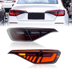 LED Car Tail Lights for Honda Civic 11th Gen Modified LED Turn Signal Tail Lamp Assembly
