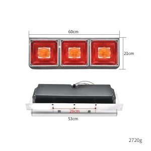 LED Car Truck Center Tail Light Rear Light Brake Turn Signal Light