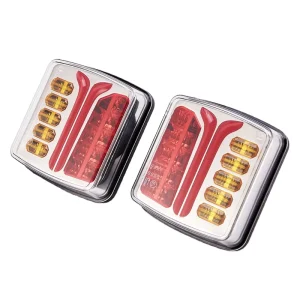 LED Car Truck Side Marker Lights External Lights Signal Indicator Lamp Warning Tail Light Trailer Lorry Bus Boat