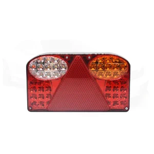 LED Car Truck Tail Light Rear Brake Light Turn Signal Indicator Lamp 12V for Van Lorry Trailer Reverse Stop Lamp Taillight