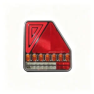 LED Combination Rear Lamp Multi Functional Tail Light with Reflex 12-24V Dynamic Direction Indicator Lamp