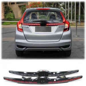LED Cross Tail Light for Honda Fit Jazz GK5 Rear Trunk Lamp Brake Light Streamer Turn Signal