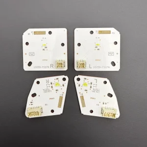 LED 头灯 DRL 模块 白色日间行车灯板 适用于 3 眼 4 眼头灯 适用于 ES ES300 ES350