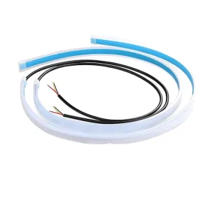 通用型柔性 LED 日间行车灯条 汽车 DRL 灯条 带转向灯功能 状况：全新