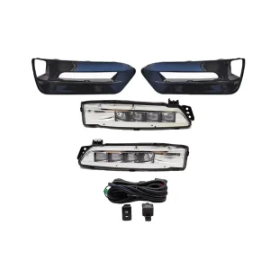 LED DRL Car Daytime Running Light Front Bumper Fog Lamps with Turn Signal Accessories for Honda Accord 10th Gen