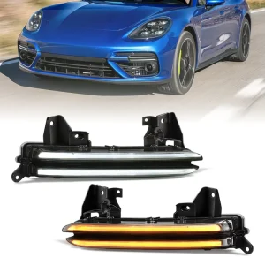 Factory Direct Auto Car Front LED Driving Lamp DRL Daytime Running Light for Porsche Panamera GTS
